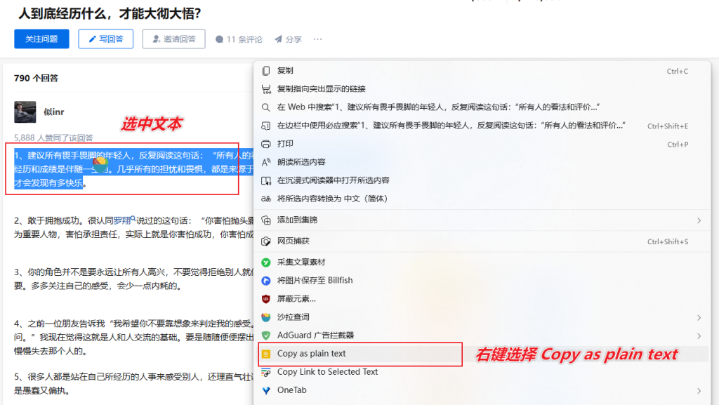 图片[5]-【扩展】Copy As Plain Text — 文本内容无格式复制-渣学网