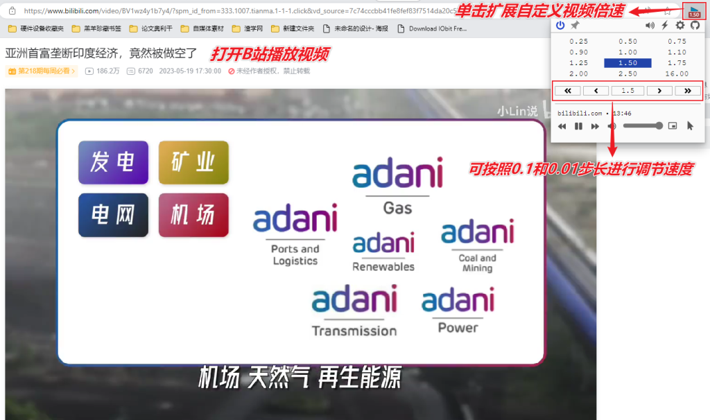 图片[4]-【扩展】Global Speed — 强大的网页视频倍速控制工具，支持16倍！-渣学网