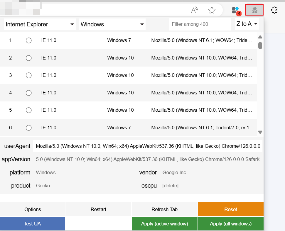 图片[3]-User-Agent Switcher and Manager - 浏览器UA自定义切换工具