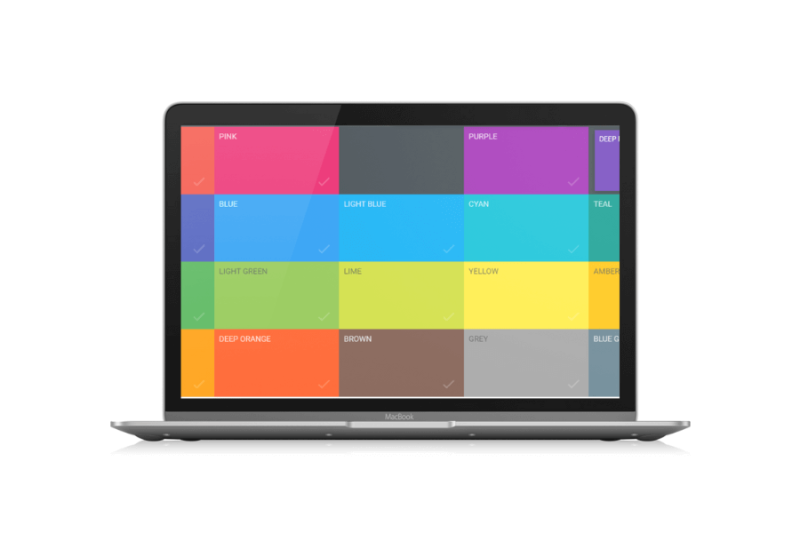 五款配色方案网站「第2期」-渣学网