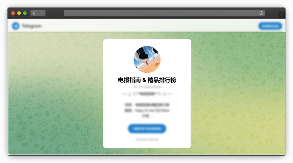图片[3]-六款 Telegram （TG/电报）频道索引网站「第2期」