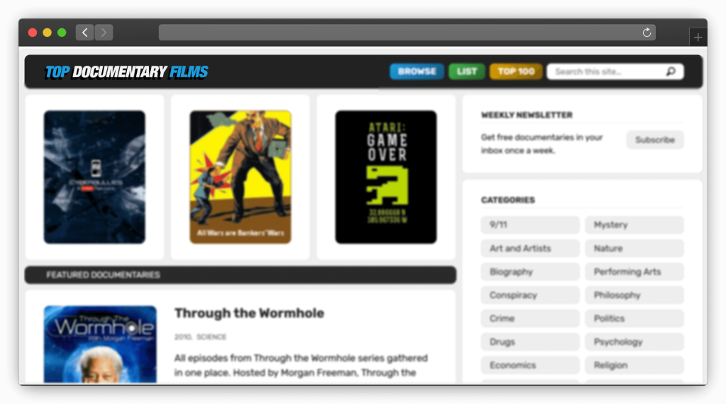 图片[5]-七款在线看纪录片网站「第2期」