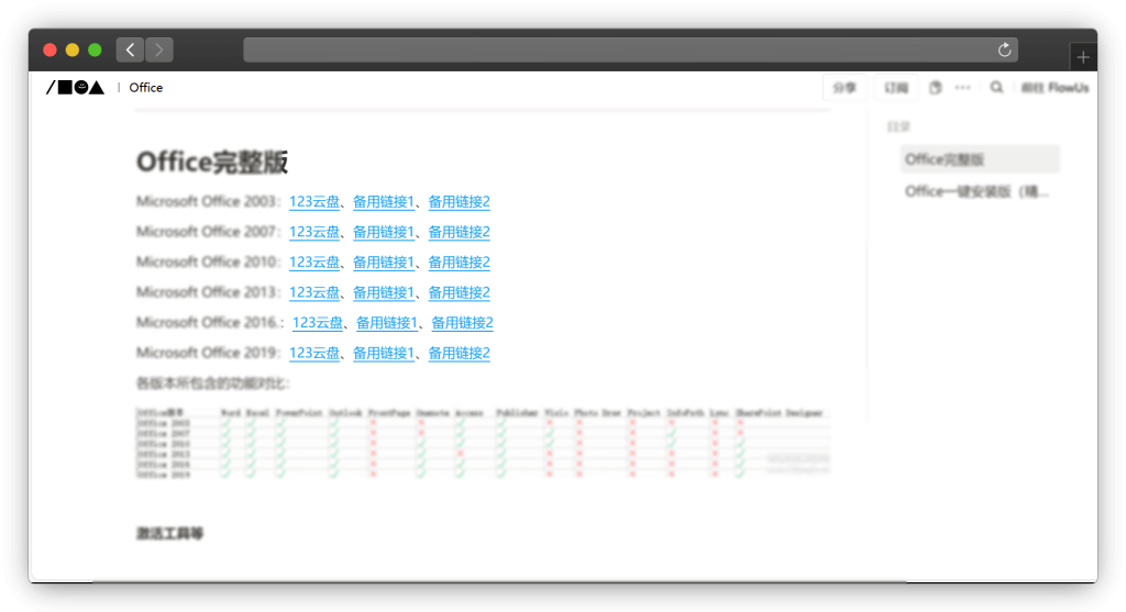 图片[3]-三款 Office全家桶 软件资源下载网站「第1期」