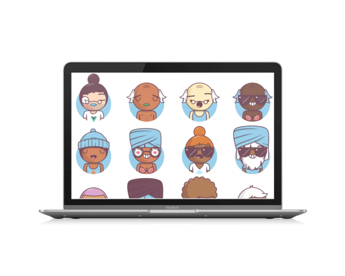 七款小人儿头像生成工具站「第1期」-渣学网