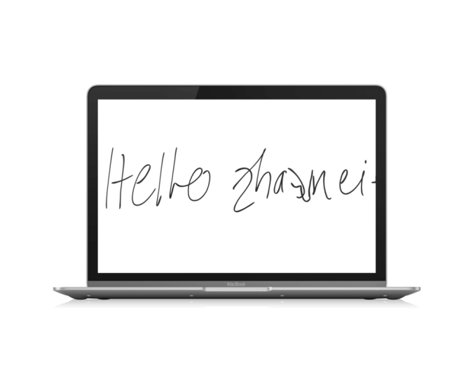 一款英文手写字体生成器工具站「第1期」-渣学网